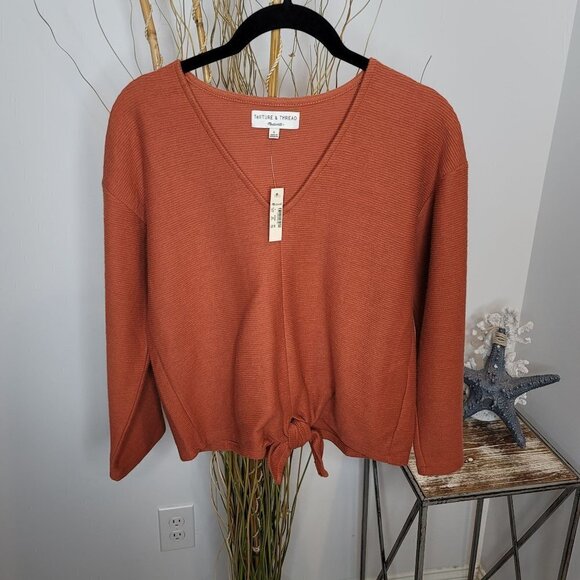 Madewell Texture & Thread NWT Blouse Womens Small - Picture 1 of 7